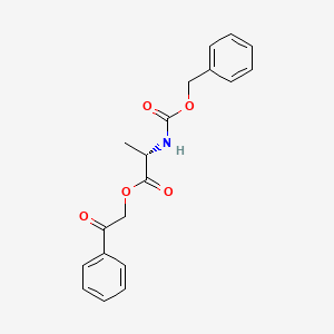 2-Oxo-2-phenylethyl ((benzyloxy)carbonyl)-L-alaninate
