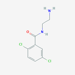 molecular formula C9H10Cl2N2O B3148654 N-(2-Aminoethyl)-2,5-dichlorobenzamide CAS No. 65389-78-8