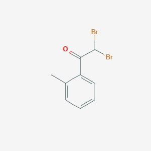 molecular formula C9H8Br2O B3148735 2,2-Dibromo-1-(2-methylphenyl)ethan-1-one CAS No. 65523-96-8