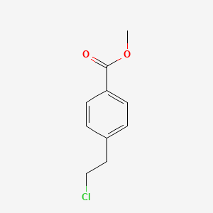 molecular formula C10H11ClO2 B3148793 Methyl 4-(2-chloroethyl)benzoate CAS No. 65787-72-6