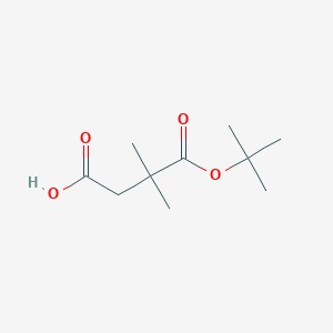 4-(Tert-butoxy)-3,3-dimethyl-4-oxobutanoic acid