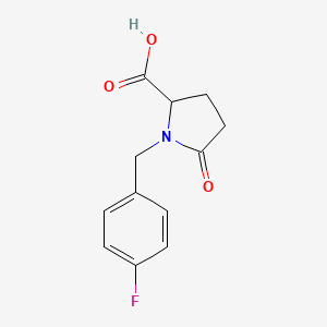 1-(4-Fluorobenzyl)-5-oxoproline