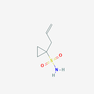 molecular formula C6H11NO2S B3149252 1-(Prop-2-en-1-yl)cyclopropane-1-sulfonamide CAS No. 669008-28-0