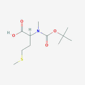 molecular formula C11H21NO4S B3149298 Boc-N-Me-Met-OH CAS No. 66959-86-2