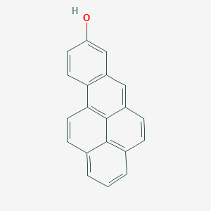 molecular formula C20H12O B031493 benzo[a]pyren-8-ol CAS No. 13345-26-1