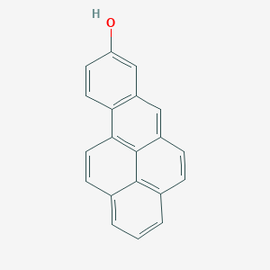 molecular formula C20H12O B031493 8-Hydroxybenzo[a]pyrene CAS No. 13345-26-1
