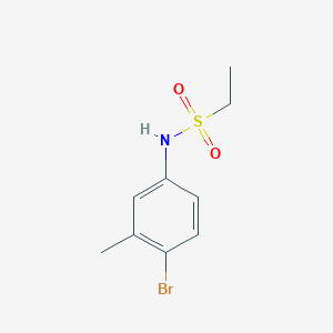 N-(4-bromo-3-methylphenyl)ethanesulfonamide