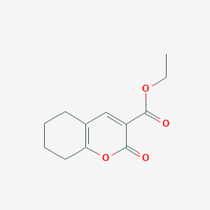 molecular formula C12H14O4 B3149312 Ethyl 2-oxo-5,6,7,8-tetrahydro-2H-chromene-3-carboxylate CAS No. 66979-47-3