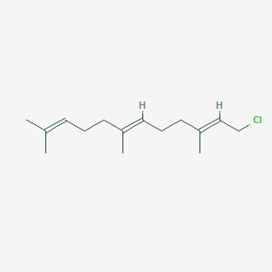 molecular formula C15H25Cl B3149320 trans,trans-1-Chloro-3,7,11-trimethyl-2,6,10-dodecatriene CAS No. 67023-84-1