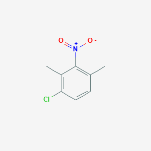 molecular formula C8H8ClNO2 B3149631 1-Chloro-2,4-dimethyl-3-nitrobenzene CAS No. 67531-70-8