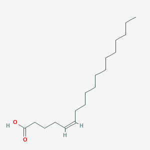 molecular formula C18H34O2 B3149661 5Z-Octadecenoic acid CAS No. 676-29-9
