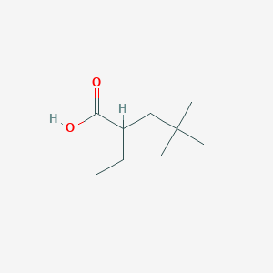 molecular formula C9H18O2 B3149716 2-Ethyl-4,4-dimethylpentanoic acid CAS No. 67731-83-3