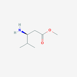 (S)-Methyl 3-amino-4-methylpentanoate