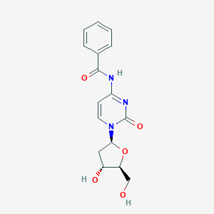 molecular formula C16H17N3O5 B031499 N4-苯甲酰-2'-脱氧胞苷 CAS No. 4836-13-9