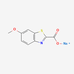 Sodium 6-methoxybenzo[d]thiazole-2-carboxylate