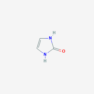 molecular formula C3H4N2O B031500 1,3-二氢咪唑-2-酮 CAS No. 5918-93-4