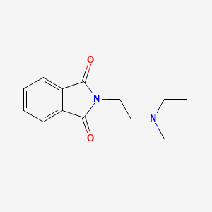 molecular formula C14H18N2O2 B3150005 2-(2-(Diethylamino)ethyl)isoindoline-1,3-dione CAS No. 6821-06-3