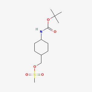 [trans-4-(Boc-amino)cyclohexyl]methyl Methanesulfonate