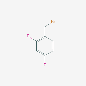 molecular formula C7H5BrF2 B031501 1-(Bromomethyl)-2,4-difluorobenzene CAS No. 23915-07-3