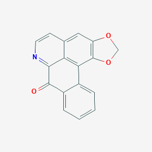 molecular formula C17H9NO3 B031502 Liriodenine CAS No. 475-75-2