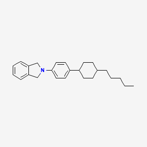 2-[4-(4-Pentylcyclohexyl)phenyl]isoindoline