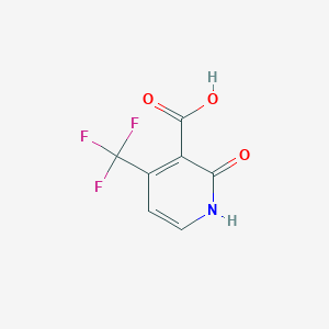 molecular formula C7H4F3NO3 B3150227 2-Hydroxy-4-(trifluoromethyl)nicotinic acid CAS No. 685125-22-8