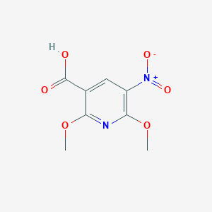 2,6-Dimethoxy-5-nitropyridine-3-carboxylic acid