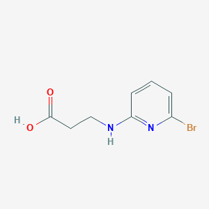 3-((6-Bromopyridin-2-yl)amino)propanoic acid