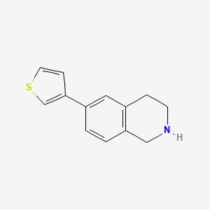 6-Thiophen-3-yl-1,2,3,4-tetrahydroisoquinoline