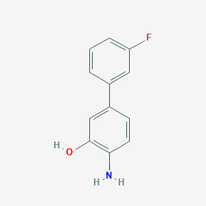 4-Amino-3'-fluoro-[1,1'-biphenyl]-3-ol