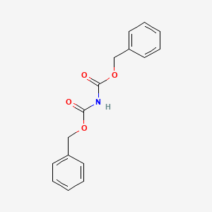 molecular formula C16H15NO4 B3150525 Bis(benzyloxycarbonyl)amine CAS No. 69032-13-9