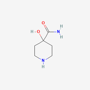 molecular formula C6H12N2O2 B3150735 4-Hydroxypiperidine-4-carboxamide CAS No. 693285-66-4