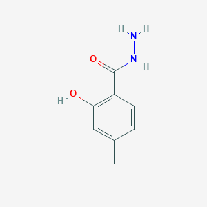 molecular formula C8H10N2O2 B3150767 2-Hydroxy-4-methylbenzohydrazide CAS No. 69443-64-7