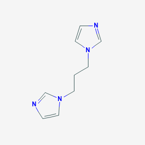 molecular formula C9H12N4 B3150804 1,3-Di(1h-imidazol-1-yl)propane CAS No. 69506-85-0
