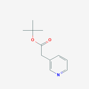 molecular formula C11H15NO2 B3150859 tert-butyl 2-(pyridin-3-yl)acetate CAS No. 69713-27-5