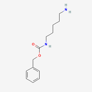 molecular formula C13H20N2O2 B3150874 Benzyl N-(5-aminopentyl)carbamate CAS No. 69747-36-0