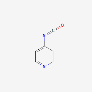 molecular formula C6H4N2O B3150989 4-Isocyanatopyridine CAS No. 70067-45-7