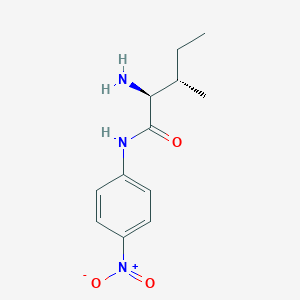 (2S,3S)-2-amino-3-methyl-N-(4-nitrophenyl)pentanamide