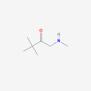 3,3-Dimethyl-1-(methylamino)butan-2-one
