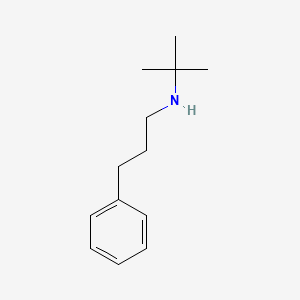 B3151397 N-(Tert-butyl)-3-phenyl-1-propanamine CAS No. 71193-45-8
