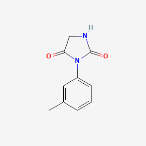 3-(3-Methylphenyl)imidazolidine-2,4-dione