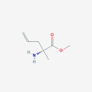(R)-2-Amino-2-methyl-pent-4-enoic acid methyl ester