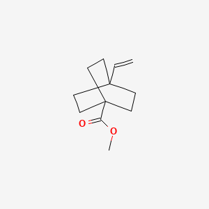 molecular formula C12H18O2 B3151680 Methyl 4-vinylbicyclo[2.2.2]octane-1-carboxylate CAS No. 719274-85-8