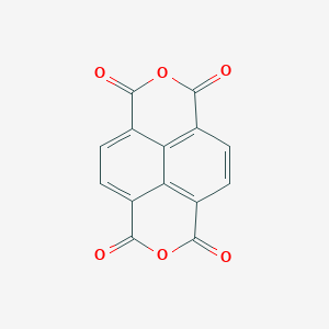 molecular formula C14H4O6 B031519 1,4,5,8-Naphthalenetetracarboxylic dianhydride CAS No. 81-30-1