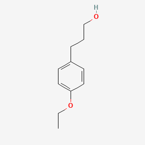 molecular formula C11H16O2 B3151914 3-(4-Ethoxyphenyl)propan-1-ol CAS No. 72457-43-3