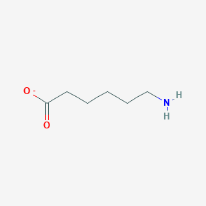molecular formula C6H12NO2- B3152083 6-Aminohexanoate CAS No. 72666-36-5