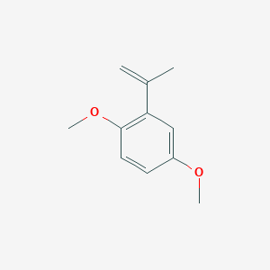 molecular formula C11H14O2 B3152089 1,4-dimethoxy-2-(prop-1-en-2-yl)benzene CAS No. 72667-91-5