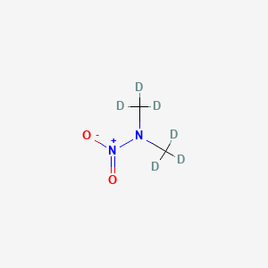 molecular formula C2H6N2O2 B3152142 Methan-d3-amine, N-(methyl-d3)-N-nitro- CAS No. 72885-11-1