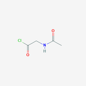 molecular formula C4H6ClNO2 B3152175 2-Acetamidoacetyl chloride CAS No. 72952-59-1