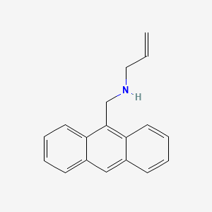molecular formula C18H17N B3152305 [(Anthracen-9-yl)methyl](prop-2-en-1-yl)amine CAS No. 73356-18-0